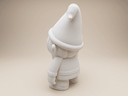 Rude Pumpkin Gnome – Halloween 3D Printable Figurine with Attitude 3d model