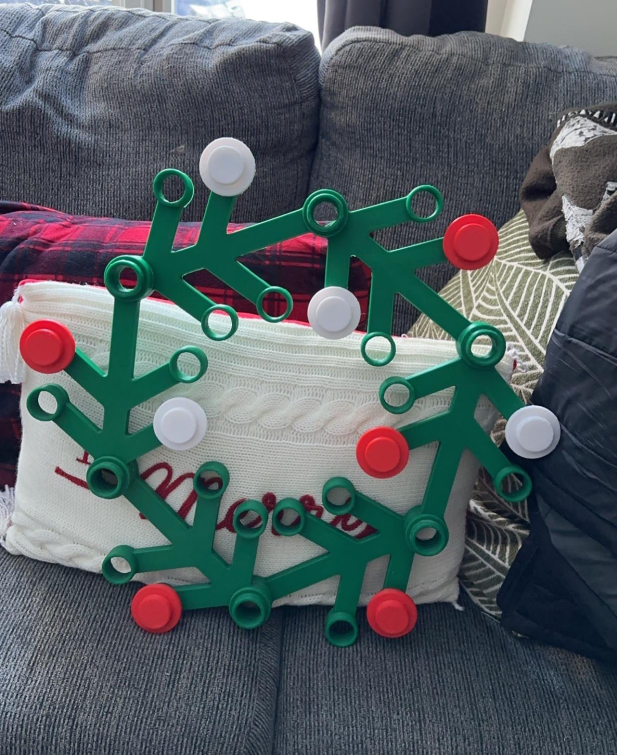 BIG LEt'GO Holiday Wreath! - 200% NO SUPPORTS! - It’s huuuuuge! 😂 I think it’s fun but the wife refuses to let me hang it up. She says “My mother would love that” in an effort to get it out of the house. 😂😂😂 - 3d model