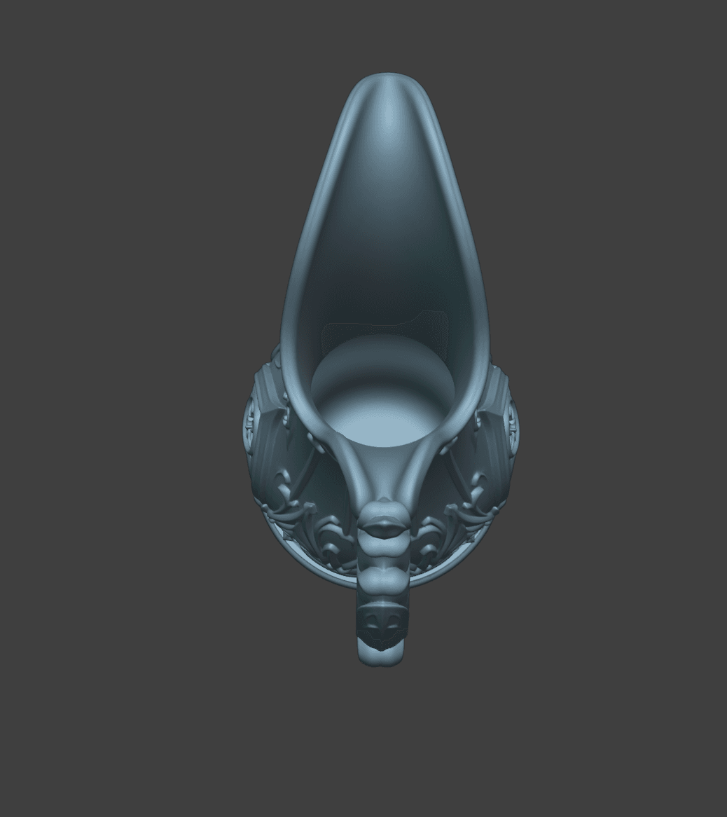 Ornate Gothic Jug 3d model