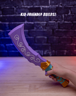 Mage Masher - Final Fantasty Cosplay Prop Kit | No Supports, No AMS, No Glue 3d model