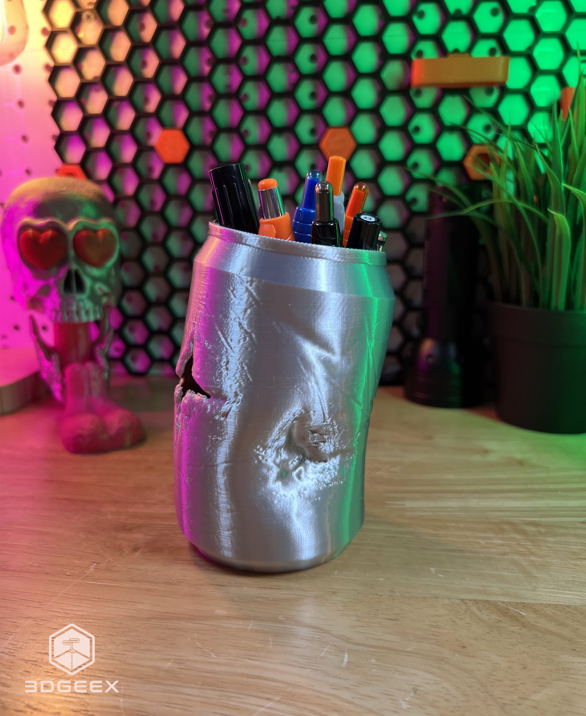 Crushed Soda Can 3d model