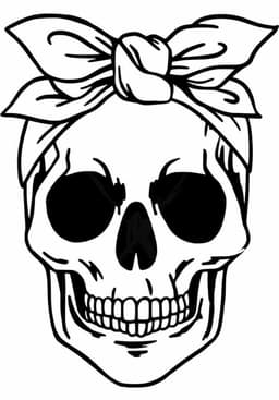 Skull V2 - FREE wall art 3d model