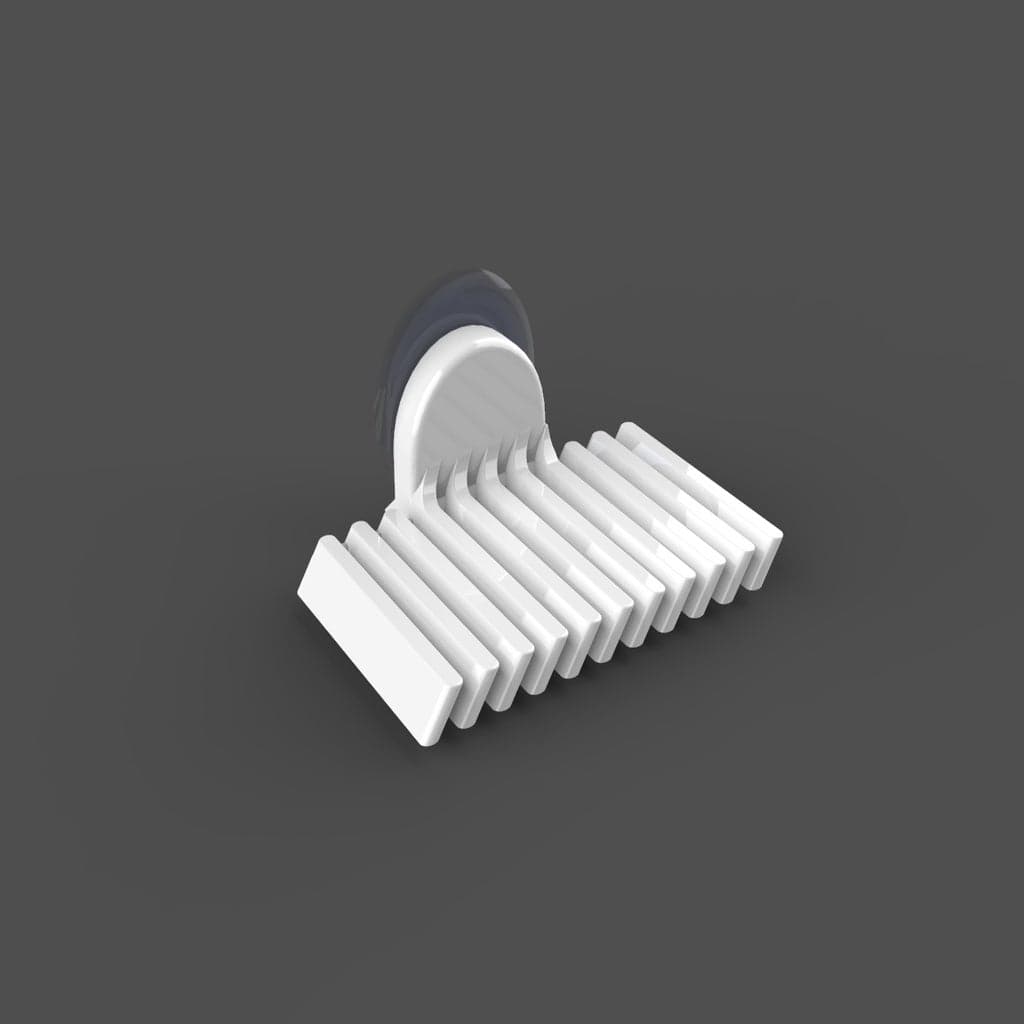 Modern Soap Dish Wall Mounted 3d model