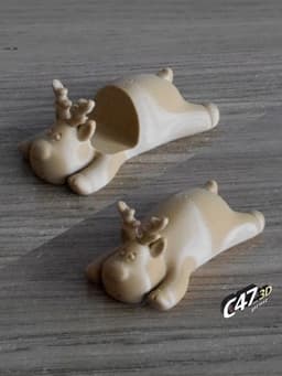 Reindeer Phone Stand 3d model
