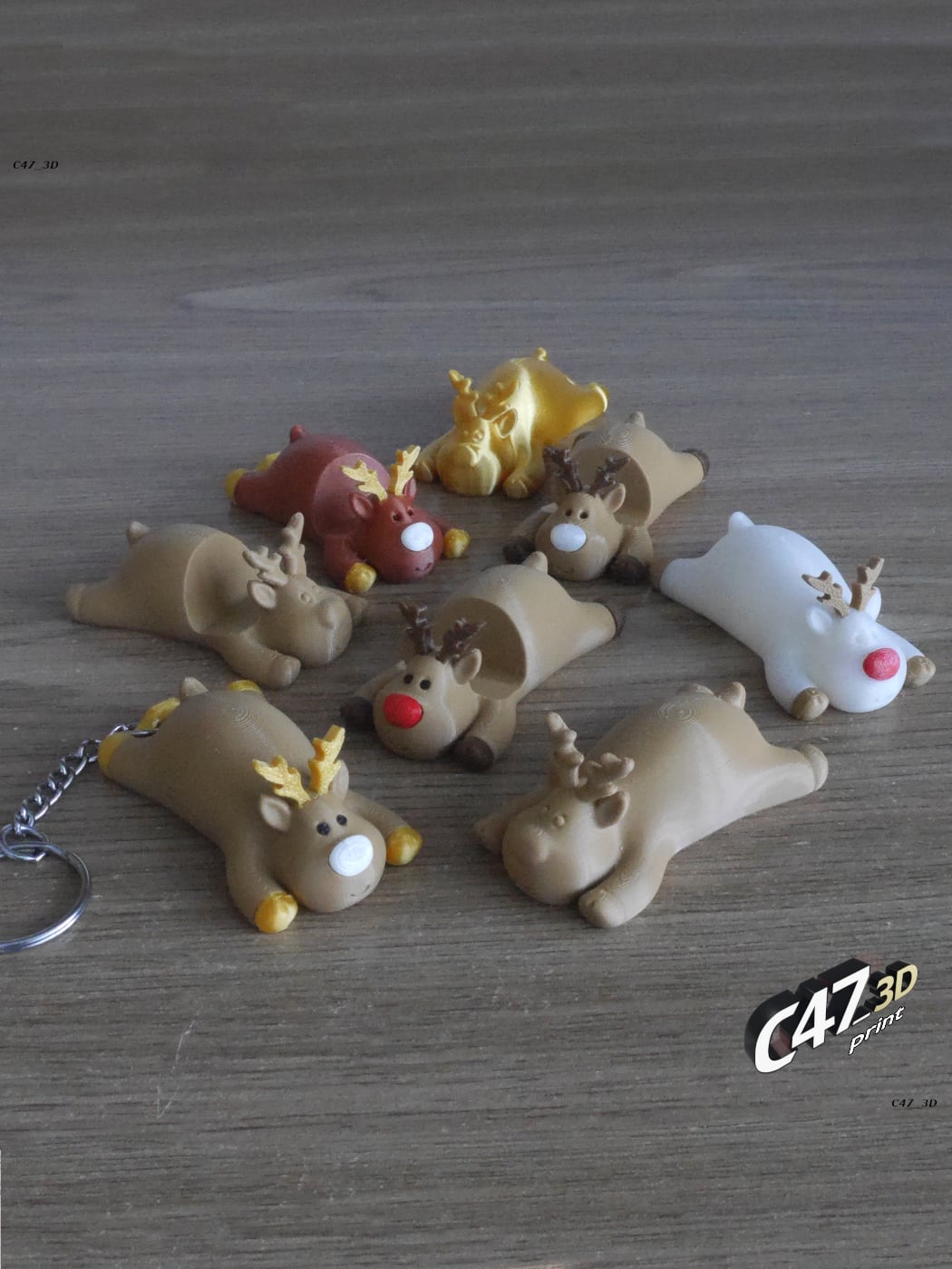 Reindeer Phone Stand 3d model