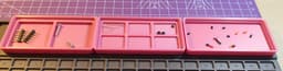 Gridfinity trays for small parts and ongoing projects 3d model