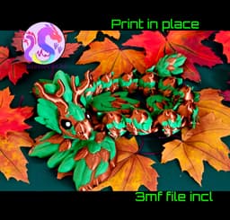 Oak the Fall Dragon *Personal Use* 3d model