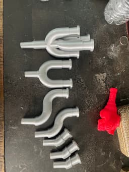 420 14mm bowl Multipliers/angle extension joints 3d model