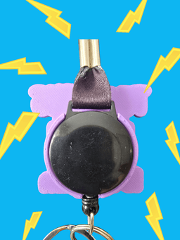 Teacher Badge Swag!! Lanyard Reel Covers-- GREAT Teacher Gifts!! 3d model