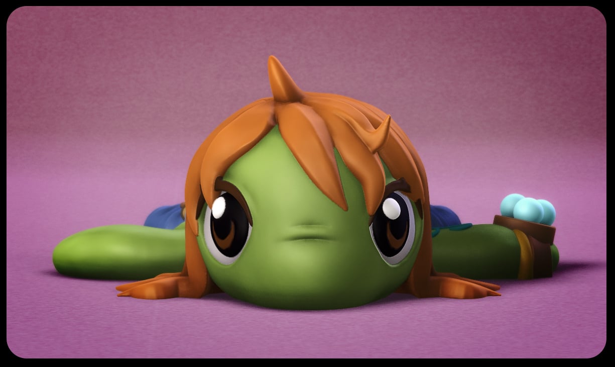 Super Turtle Nami 3d model