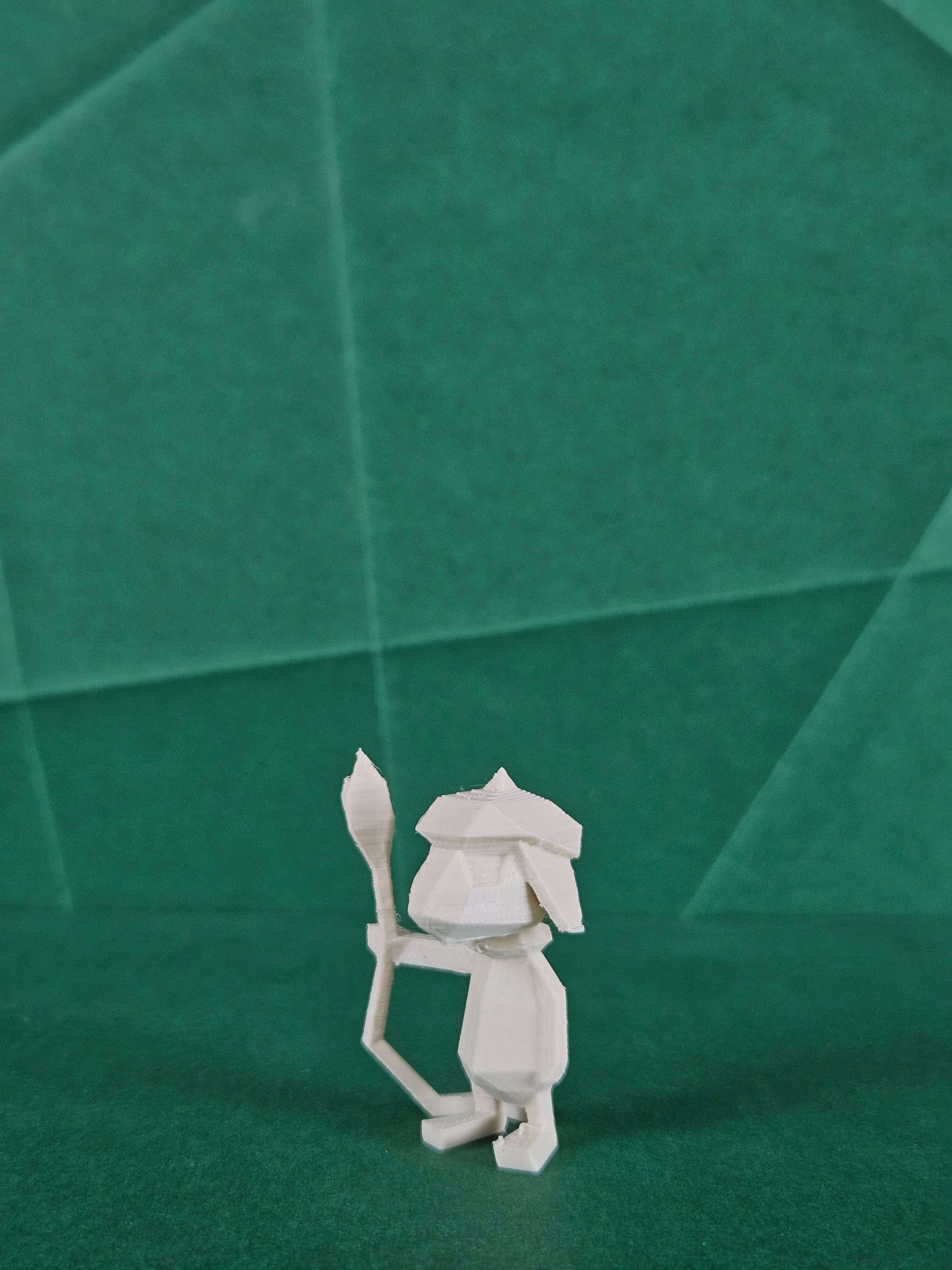Smeargle Low Poly Pokemon 3d model