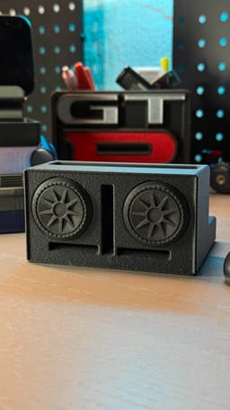 Subwoofer Phone Stand - Free Download 3d model