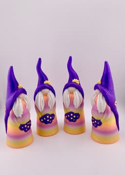 Mother's Day Gnome Set 3d model