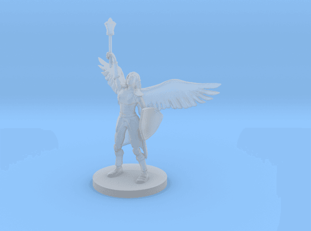Female Deva Angel - Female Deva Angel - 3d render - 3d model