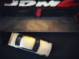 JDM Garage and Warehouse Diorama for Hot Wheels and 1:64 Diecast Cars & Figure 3d model