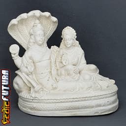 Vishnu & Lakshmi resting on the Divine Snake Sesha 3d model