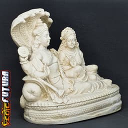 Vishnu & Lakshmi resting on the Divine Snake Sesha 3d model