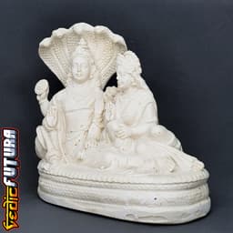 Vishnu & Lakshmi resting on the Divine Snake Sesha 3d model
