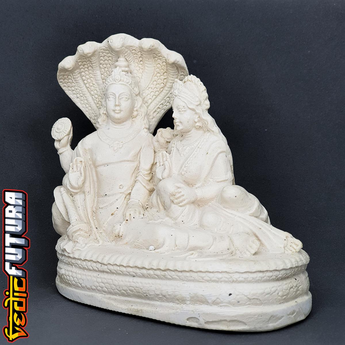 Vishnu & Lakshmi resting on the Divine Snake Sesha 3d model