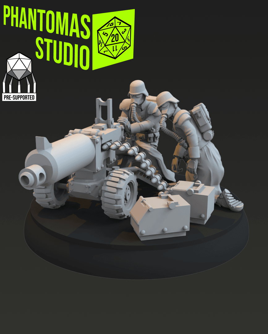 Lycan Heavy Bolter 3d model
