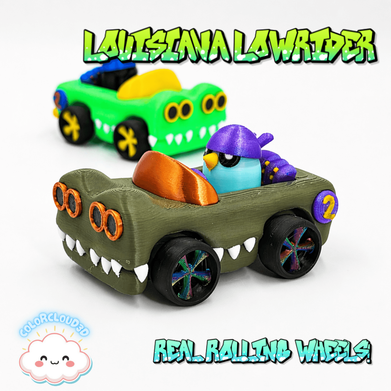 Louisiana Lowrider - Real Race Toy! 3d model