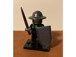 Minfigure-Scale Medieval Weapons and Shields 3d model