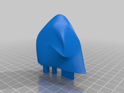 Wendigo Mask (Organized) 3d model