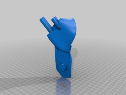 Wendigo Mask (Organized) 3d model