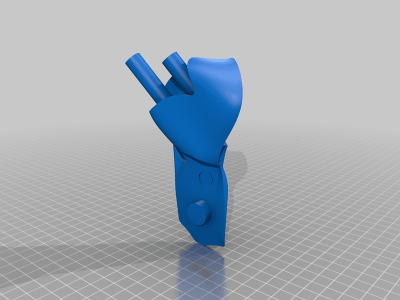 Wendigo Mask (Organized) 3d model
