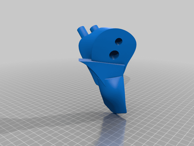 Wendigo Mask (Organized) 3d model