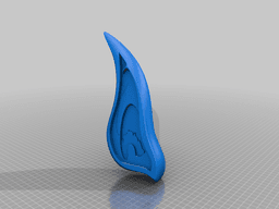 Wendigo Mask (Organized) 3d model