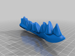 Wendigo Mask (Organized) 3d model