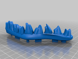 Wendigo Mask (Organized) 3d model