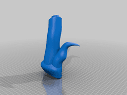 Wendigo Mask (Organized) 3d model