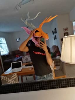 Wendigo Mask (Organized) 3d model