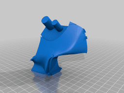 Wendigo Mask (Organized) 3d model