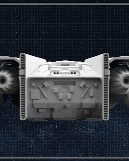 Kay Vess' EML-850 Light Freighter - Star Wars 3d model