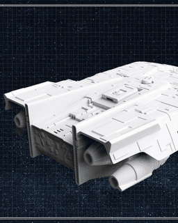 Kay Vess' EML-850 Light Freighter - Star Wars 3d model