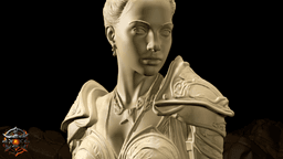 Seris Windrider of The Obsidian Circle 3d model