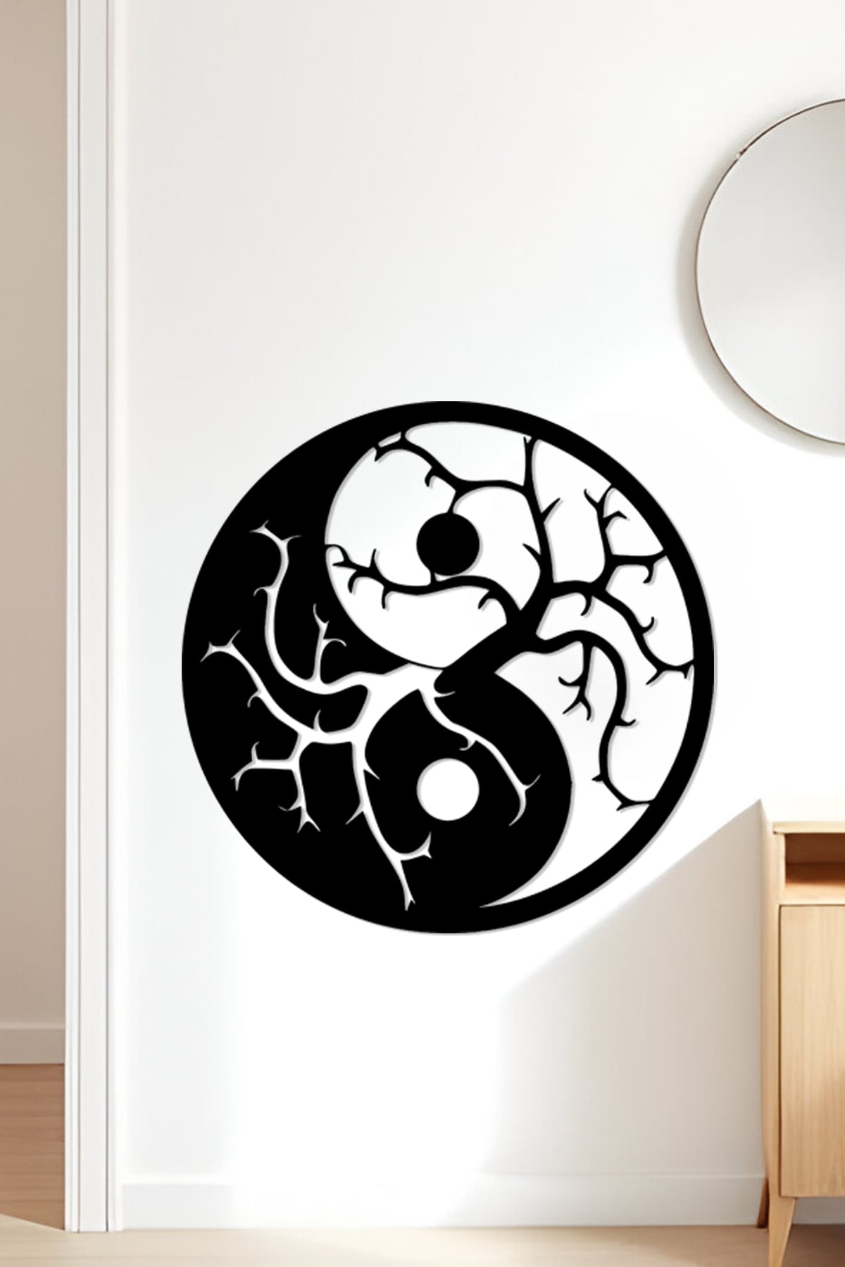 Yin Yang Wall Art, Wall Decor, Home Decor 3d model