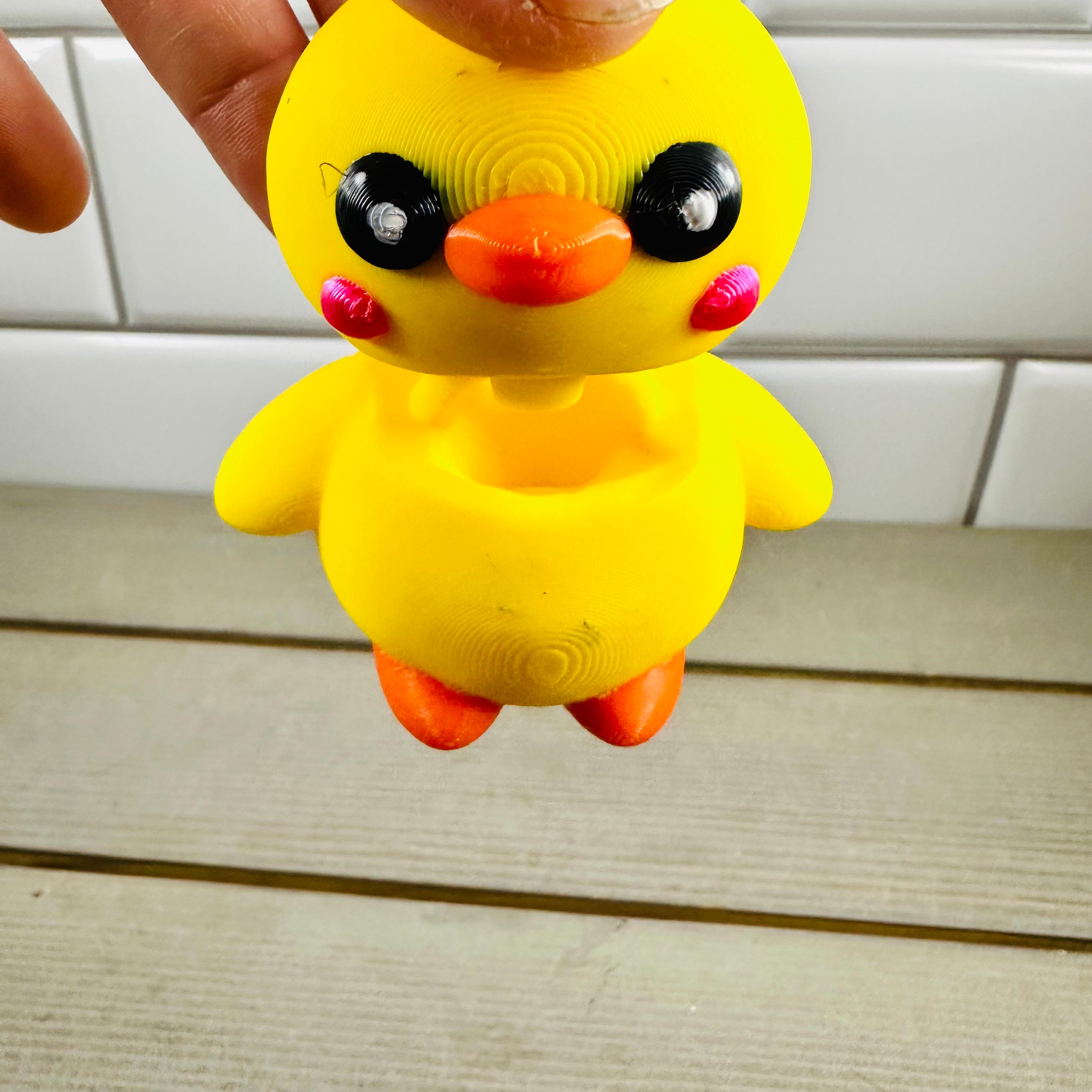 Adorable Wiggly Duckling 3d model