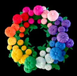 Pumpkin Wreath *Personal Use* 3d model