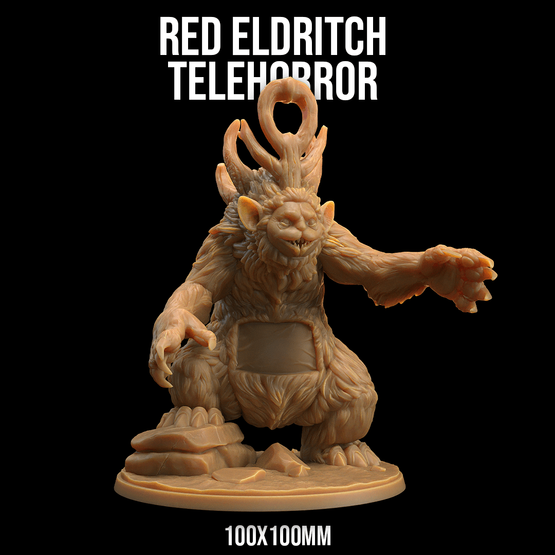 Red Eldtritch Telehorror 3d model