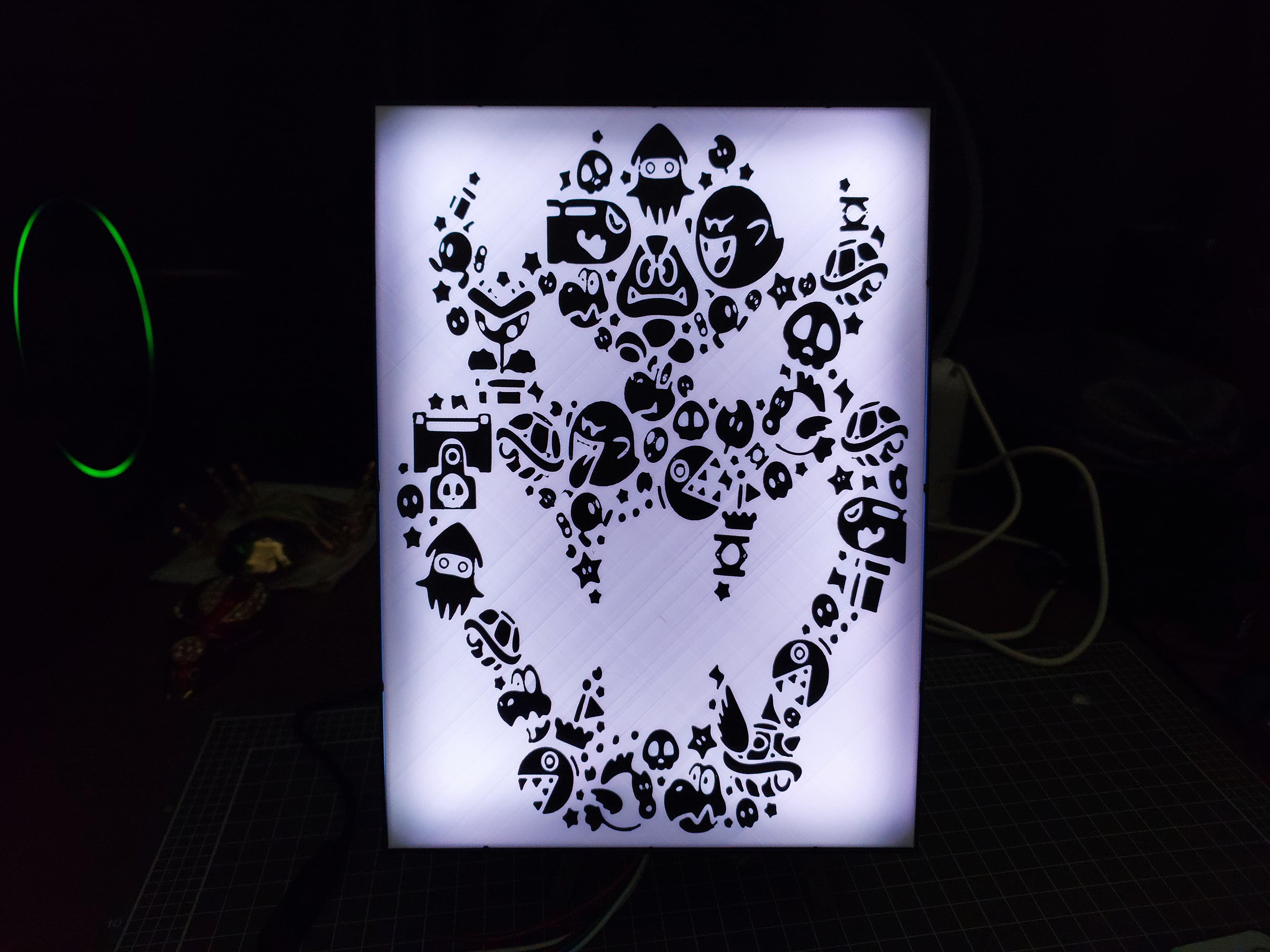Rectangle Light Box Base 3d model