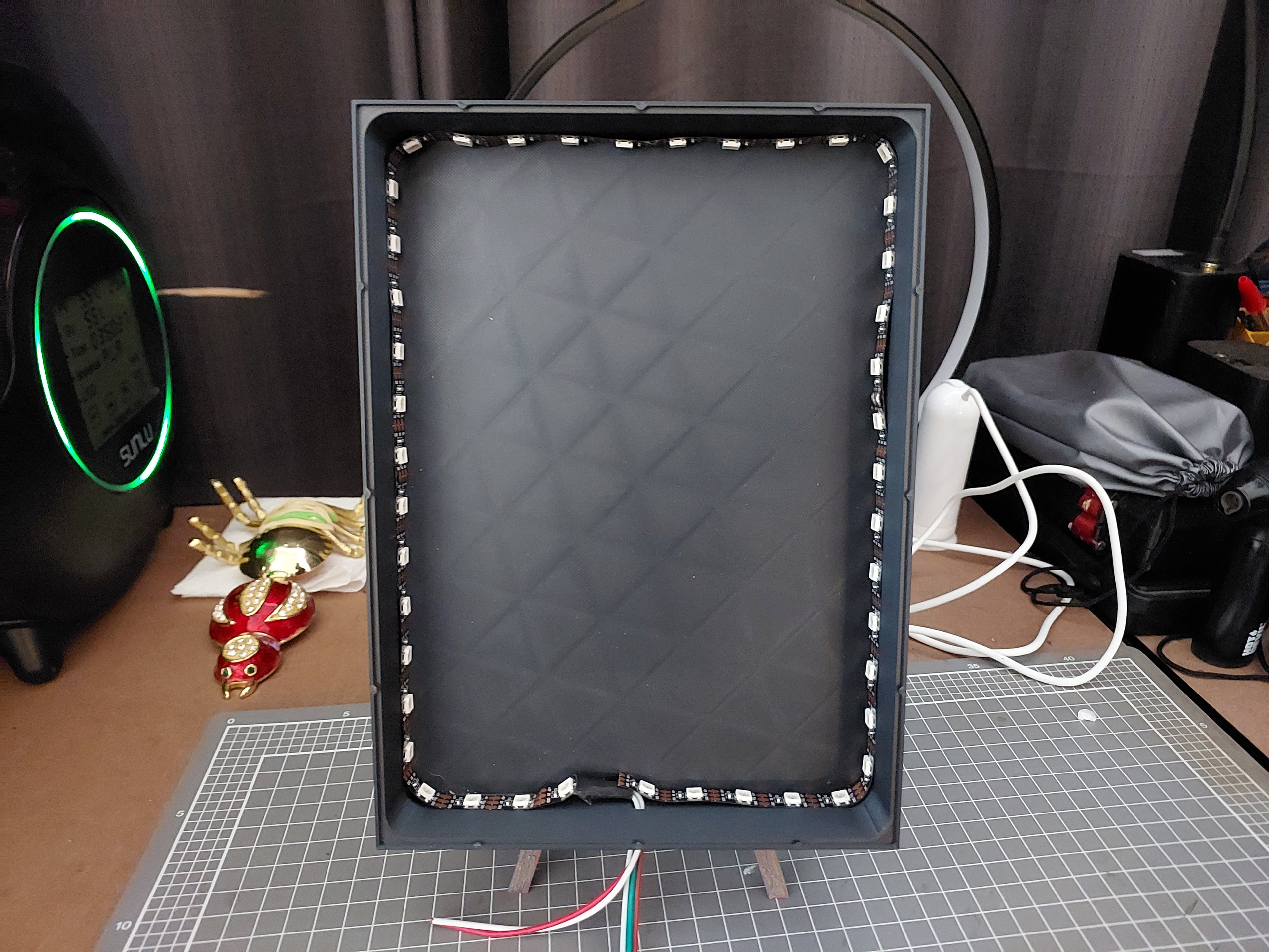 Rectangle Light Box Base 3d model