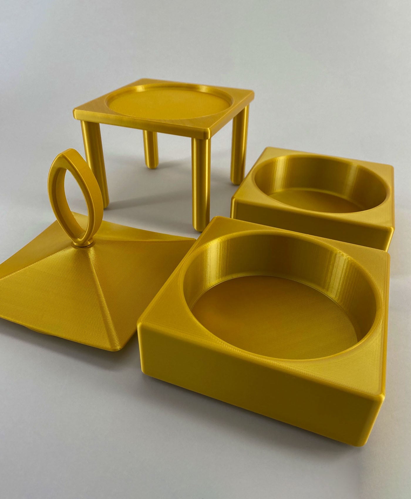 Jewelry Box Tea Box Makeup Organizer Container Bin 3d model