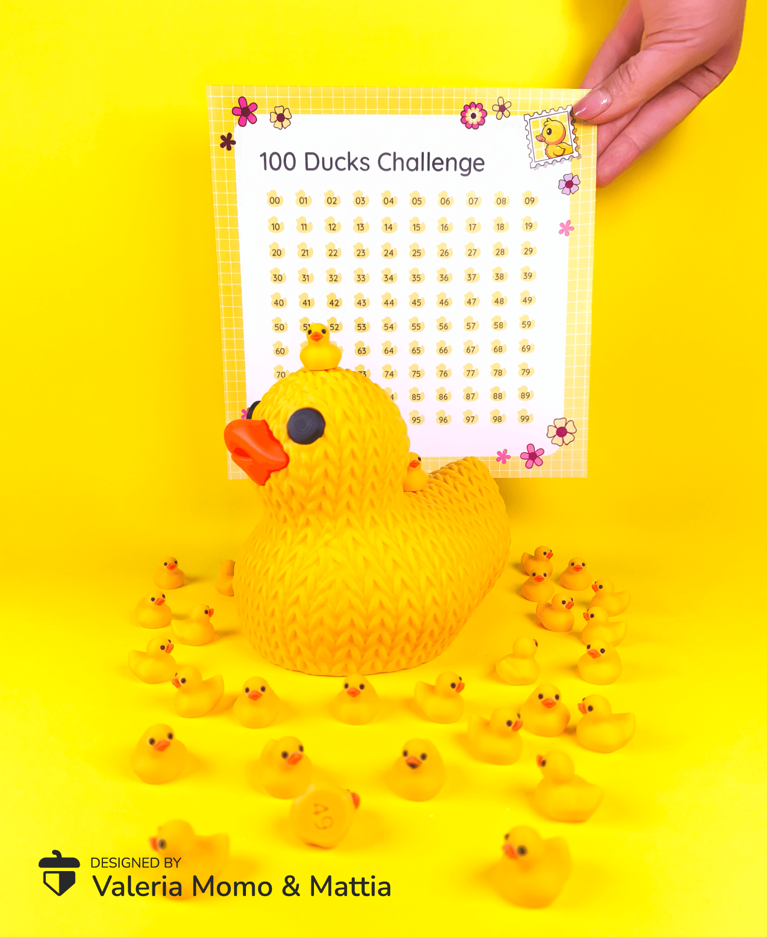 The 100 Hidden Ducks Game + PDF / Challenge! 3d model