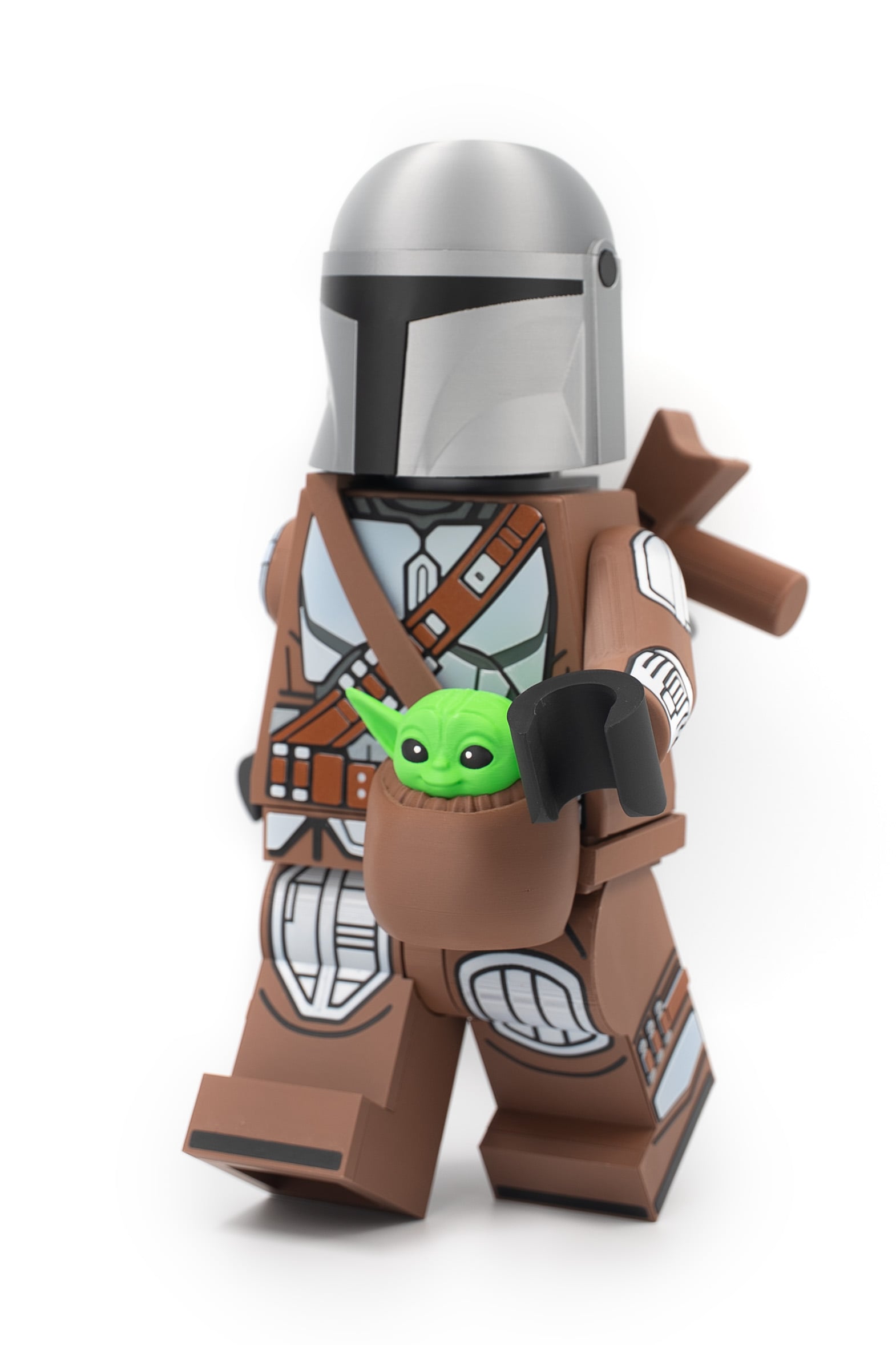The Mandalorian & Grogu Modular Figure Set 3d model