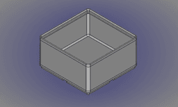 FreeCAD Gridfinity Parametric Simple Storage Bin-Body.stl 3d model
