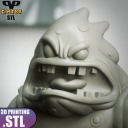 Clayface Chibi STL for 3D Printing ChibiSTL 3DXM 3d model